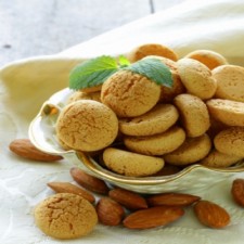 Booster Crunchy almond biscuits sachet